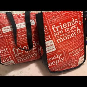 Lululemon shopping bags